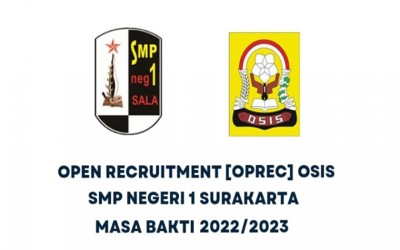 Open Recruitment OSIS SMP Negeri 1 Surakarta